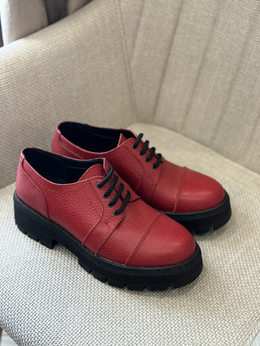 Pantofi Alma - roșu [3]