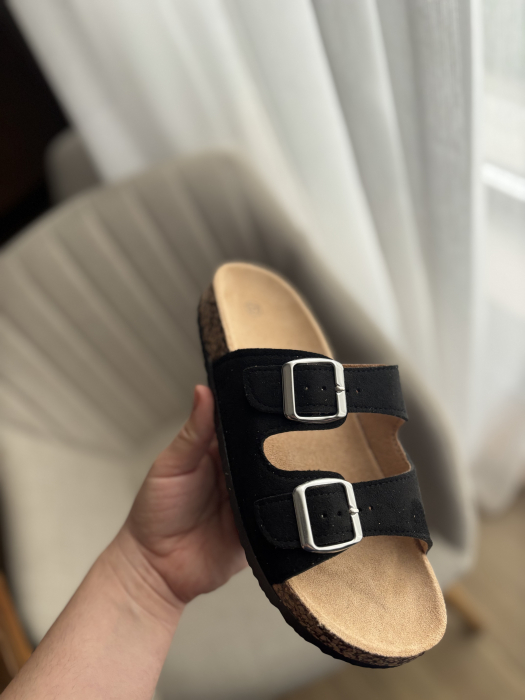 Papuci clasici - negru [3]