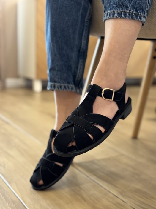 Sandale negre - new trend [2]