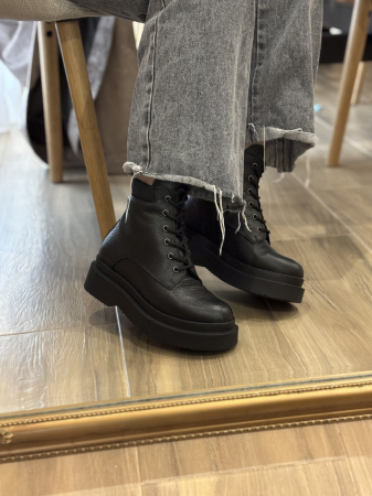 Bocanc scurt din piele naturală – Made in Romania [3]