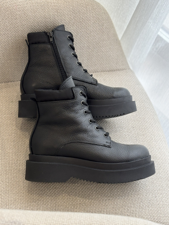 Bocanc scurt din piele naturală – Made in Romania [5]