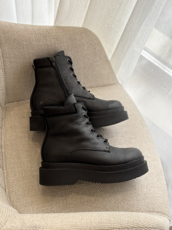 Bocanc scurt din piele naturală – Made in Romania [1]