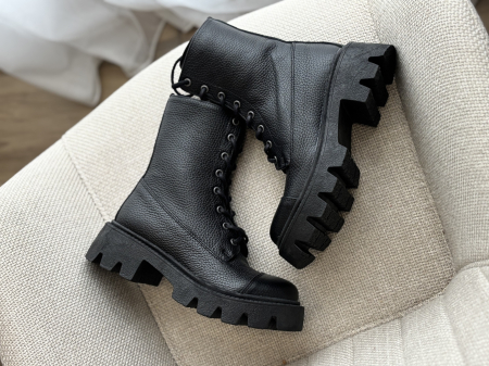 Încălțăminte - Bocanci din piele naturală – Made in Romania