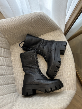 Bocanc înalt din piele naturală – Made in Romania [5]