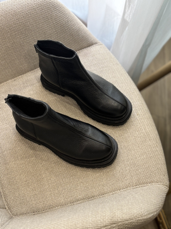 Botine din piele naturală – Made in Romania - [2]