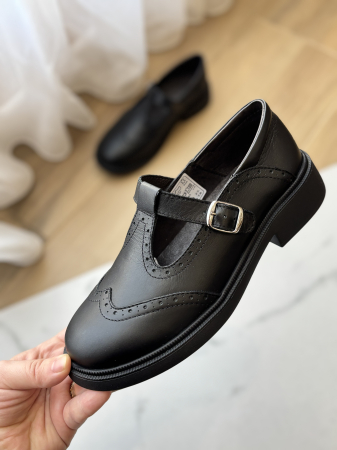 Încălțăminte - Pantofi piele Mary Jane - black