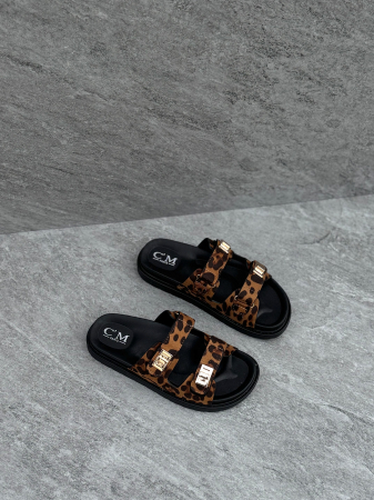 Papuci animal print - cu scai [1]