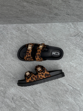 Papuci animal print - cu scai [3]