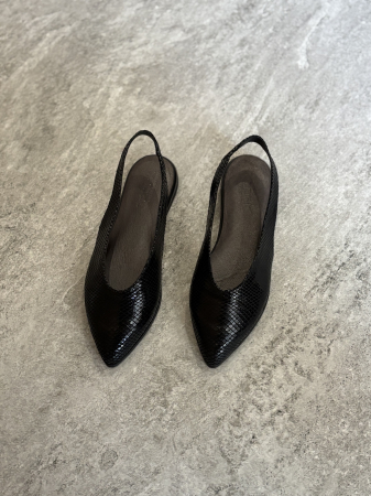 PREMIUM Balerini piele - black [4]