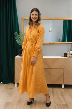 Rochii - Rochie Coralie - galben