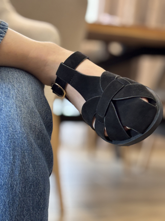 Sandale negre - new trend [4]