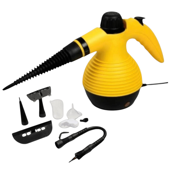 APARAT DE CURĂȚAT CU ABURI STEAM CLEANER, 1000W, PRESIUNE 3 BAR, MULTIFUNCȚIONAL CU 9 ACCESORII INCLUSE , IGIENIZARE ECOLOGICĂ FĂRĂ CHIMICALE [2]