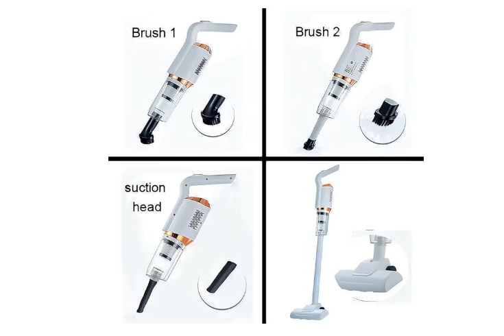 Aspirator vertical 3in1 , cu 4 capete interschimbabil, 120 W, Filtre incorporate [3]