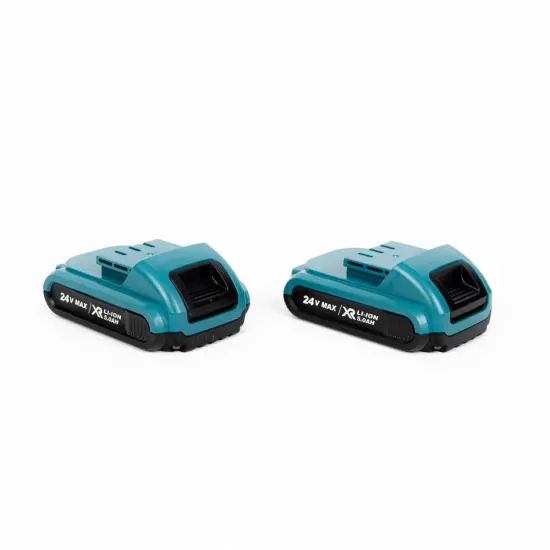 Bormasina Electrica 36V cu Percutie + Trusa Autofiletanta: 2 Acumulatori, Incarcator si 30 Accesorii [4]