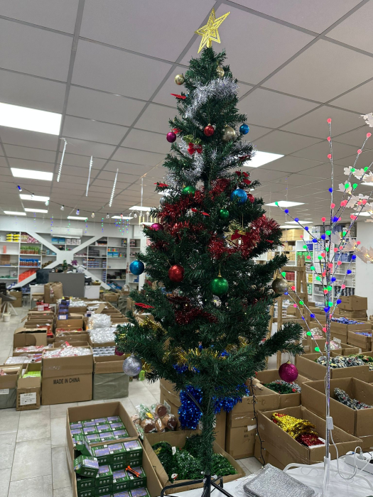 Brad de Craciun 180cm + Set complet accesorii pentru impodobit [4]