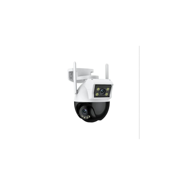 CAMERĂ DE SUPRAVEGHERE DUBLĂ JORTAN 8MP – REZOLUȚIE 4K, WIFI, RECUNOAȘTERE FACIALĂ, DETECTARE UMANĂ ȘI ILUMINARE DUALĂ PENTRU SIGURANȚĂ MAXIMĂ [6]