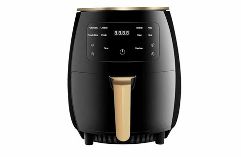 t Friteuza cu aer cald Air Fryer, 2400w, 6L, afisaj digital+cadou set de hartie pentru friteuza [1]