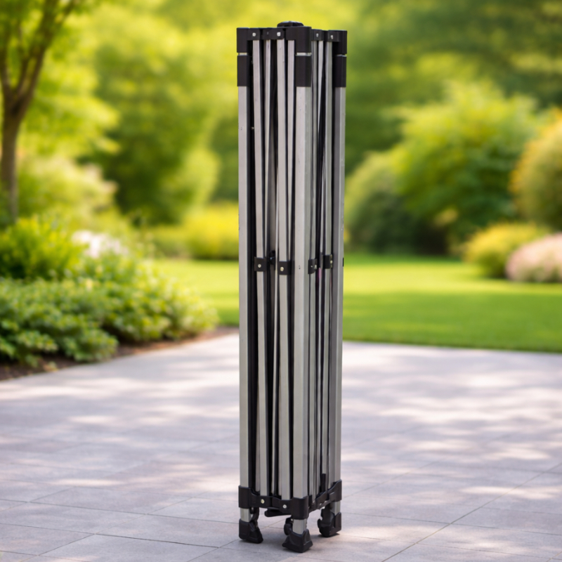 Pavilion Pliabil 3×3 m , pentru Exterior, Cort Evenimente cu Structură Metalică și Acoperiș Impermeabil, Montaj Rapid, Ideal pentru Grădină, Terasă, Camping [4]