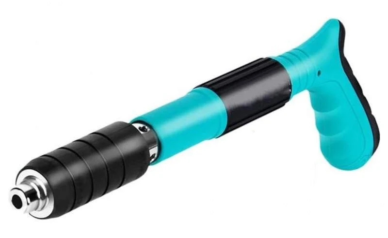 PISTOL MANUAL PENTRU FIXAREA CUIELOR ȘI NITURILOR, LUNGIME 30 CM, CALIBRU 7.3 MM, EFECT PNEUMATIC , DISPOZITIV PROFESIONAL PENTRU MONTAJ RAPID ÎN BETON ȘI OȚEL [2]