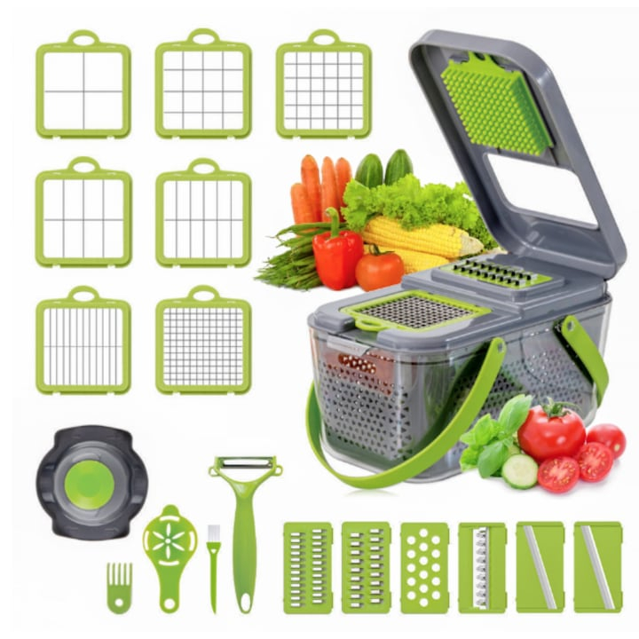 Razatoare multifunctionala pentru Legume 22 accesorii [3]