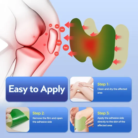 Set 50 plasturi pentru genunchi, amelioreaza durerea [2]