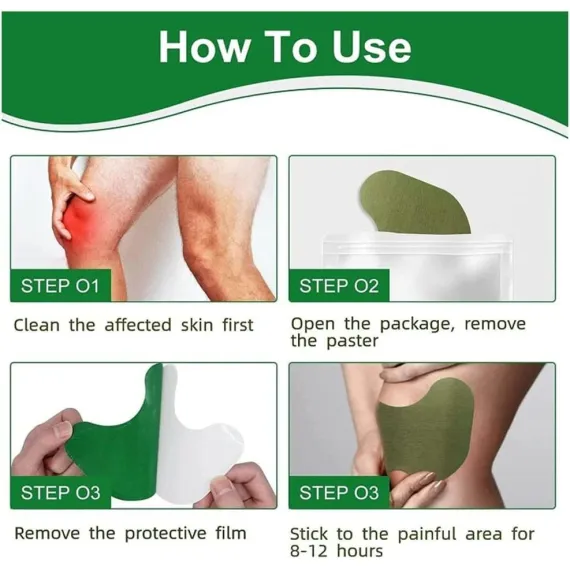 Set 50 plasturi pentru genunchi, amelioreaza durerea [4]