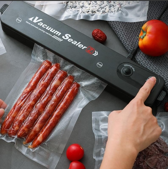 Set pungi si aparat de sigilat si vidat Vacuum Sealer , 90 W [3]
