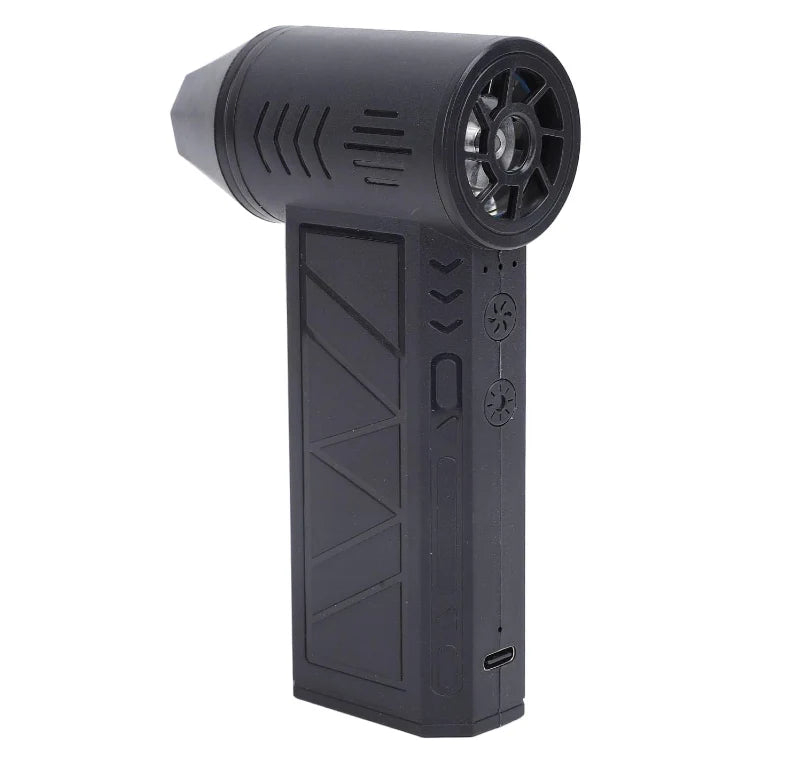 SUFLANTĂ DE AER PORTABILĂ TURBO FAN, 4 TREPTE DE VITEZĂ, ACUMULATOR 5000 MAH, MOTOR BRUSHLESS – MINI JET FAN PENTRU CURĂȚARE, USCARE ȘI OUTDOOR [5]