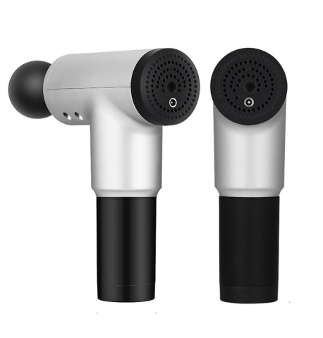 OFERTE TOP - APARAT DE MASAJ PROFESIONAL FASCIAL GUN CU VIBROMASAJ – 4 CAPETE INTERSCHIMBABILE, 6 TREPTE DE VITEZĂ, RECUPERARE MUSCULARĂ ȘI RELAXARE PROFUNDĂ