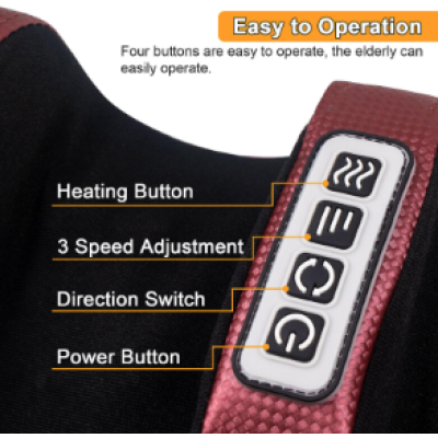 APARAT ELECTRIC DE MASAJ PENTRU PICIOARE CU 4 PROGRAME RELAXANTE – MASAJ SHIATSU ȘI REFLEXOTERAPIE PENTRU CIRCULAȚIE ȘI ELIBERARE DE STRES [1]