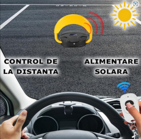 Blocator Loc Parcare Automat Cu Alimentare Solara, Panou Solar Incorpora [2]