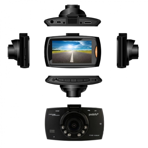 CAMERĂ AUTO MARTOR TRAFIC DVR, DISPLAY 2.7 INCH, MICROFON ÎNCORPORAT, SLOT CARD 8-32GB [2]