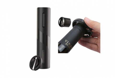 Deschizator electric reincarcabil, pentru sticle de vin [3]