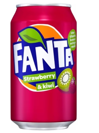 FANTA capsuni&kiwi, 330ml*24