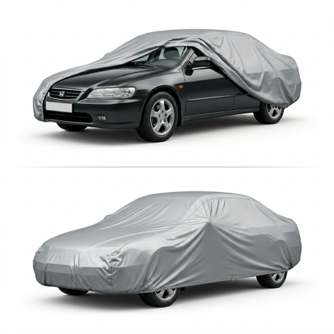 Auto - HUSĂ AUTO PREMIUM DIN MATERIAL PEVA, IMPERMEABILĂ, PROTECȚIE UV ȘI ANTI-ZGÂRIETURI, REZISTENTĂ LA INTEMPERII