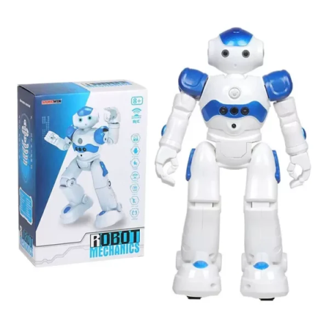 Jucarii - ROBOT INTERACTIV SMART CADY WIDA – JUCĂRIE INTELIGENTĂ CU CONTROL PRIN GESTURI, TELECOMANDĂ, PROGRAMABILĂ, LUMINI LED ȘI SUNETE PENTRU COPII