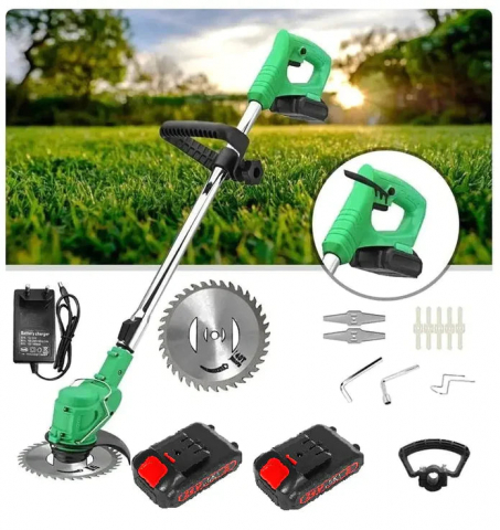 Motocoasa Electrica 800W - 2 x Acumulatori 48V, 4000 mAh, 18000 RPM, Trimmer Iarba, Gazon, Buruieni Gadget - Motocoasa Electrica 800W - 2 x Acumulatori 48V, 4000 mAh, 18000 RPM, Trimmer Iarba, Gazon, Buruieni