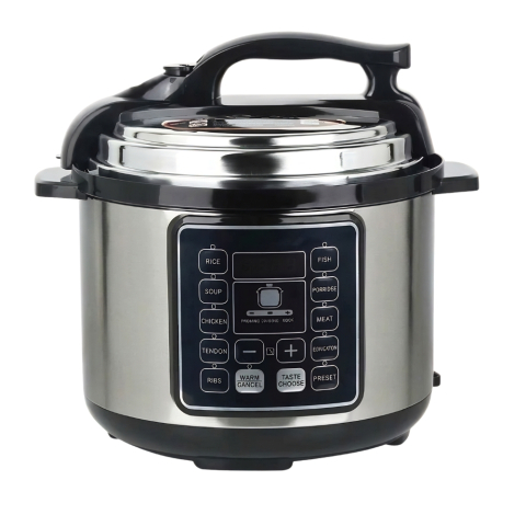 Bucatarie - OALĂ SUB PRESIUNE ELECTRICĂ MULTIFUNCȚIONALĂ 14-ÎN-1, CAPACITATE 6L, DISPLAY LED, GATIRE RAPIDĂ ȘI PROGRAMARE INTELIGENTĂ – MULTICOOKER PREMIUM