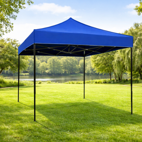Oferte speciale - Pavilion Pliabil 3×3 m , pentru Exterior, Cort Evenimente cu Structură Metalică și Acoperiș Impermeabil, Montaj Rapid, Ideal pentru Grădină, Terasă, Camping