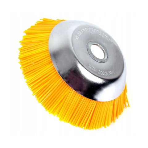 PERIE ROTUNDĂ DIN NAILON, 200 MM, PENTRU MOTOCULTOR ȘI MOTocoasă, IDEALĂ PENTRU CURĂȚAREA BURUIENILOR, PAVAJULUI ȘI A SUPRAFEȚELOR DURE [1]