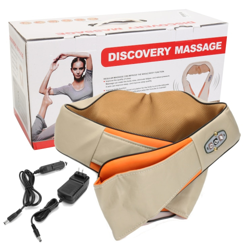 PERNĂ GULER PENTRU MASAJ CERVICAL CU ÎNCĂLZIRE – DISPOZITIV ERGONOMIC PENTRU RELAXARE, TERAPIE PRIN CĂLDURĂ, AMELIORARE DURERI ȘI TENSIUNE MUSCULARĂ [1]