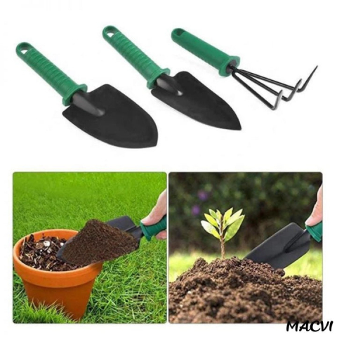 SET COMPLET ACCESORII GRĂDINĂRIT 10 PIESE, UNELTE DIN INOX ȘI PLASTIC PREMIUM, INCLUDE FOARFECĂ, LOPĂȚI, PULVERIZATOR ȘI GEANTĂ PENTRU TRANSPORT [2]
