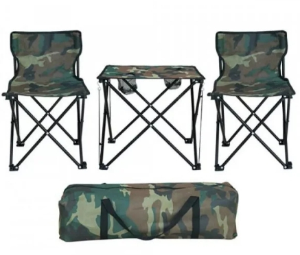 Casa Si Gradina - Set masa si scaune pentru camping, picnic sau plaja