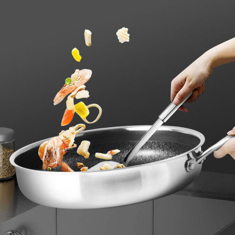 SET VASE DE GĂTIT DIN ALUMINIU FORJAT, 8 PIESE, ÎNVELIȘ ANTIADERENT ȘI CAPACE DIN STICLĂ TERMOREZISTENTĂ – SET COMPLET OALE ȘI TIGAIE [1]