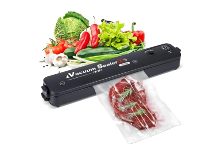 Electrocasnice pentru bucatarie - Set pungi si aparat de sigilat si vidat Vacuum Sealer , 90 W