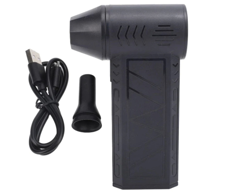 SUFLANTĂ DE AER PORTABILĂ TURBO FAN, 4 TREPTE DE VITEZĂ, ACUMULATOR 5000 MAH, MOTOR BRUSHLESS – MINI JET FAN PENTRU CURĂȚARE, USCARE ȘI OUTDOOR [3]