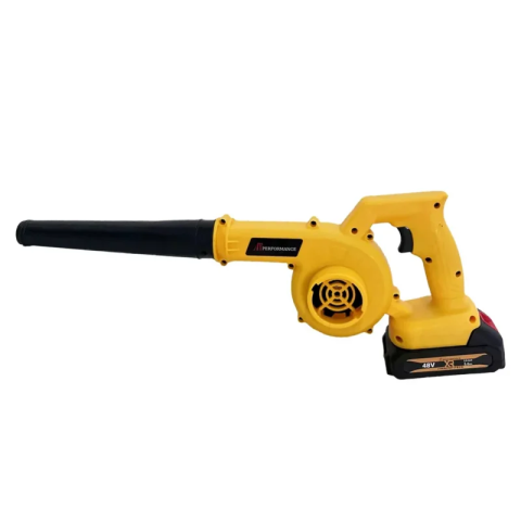 SUFLANTĂ ȘI ASPIRATOR FĂRĂ FIR 2-ÎN-1. 48V, 880W, 18.000 RPM, INCLUDE 2 ACUMULATORI , IDEAL PENTRU FRUNZE, PRAF ȘI ZĂPADĂ UȘOARĂ [1]