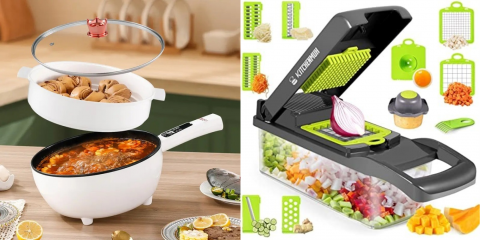 Casa Si Gradina - Tigaie Electrica 26cm , 3L Capacitate, cu Panou de Control Inteligent, Protectie Termica
