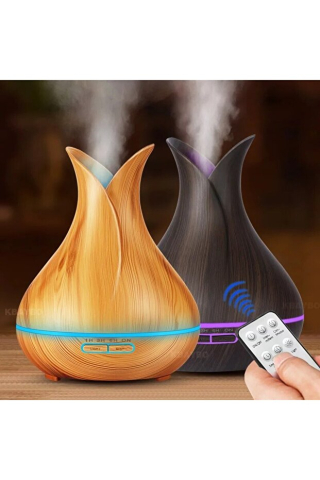 UMIDIFICATOR ULTRASONIC ȘI DIFUZOR DE AROME – DISPOZITIV PENTRU PURIFICAREA ȘI HIDRATAREA AERULUI, DESIGN MODERN ȘI TEHNOLOGIE SILENȚIOASĂ PENTRU RELAXARE [2]