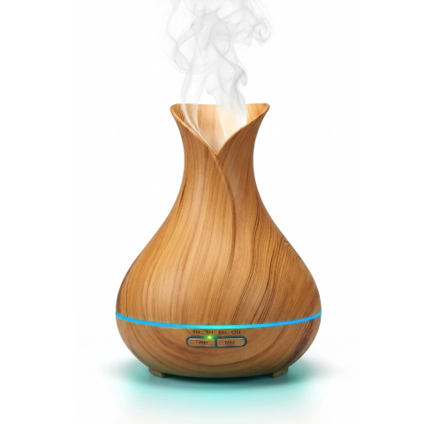 OFERTE TOP - UMIDIFICATOR ULTRASONIC ȘI DIFUZOR DE AROME – DISPOZITIV PENTRU PURIFICAREA ȘI HIDRATAREA AERULUI, DESIGN MODERN ȘI TEHNOLOGIE SILENȚIOASĂ PENTRU RELAXARE